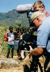 Dreh in Kenya